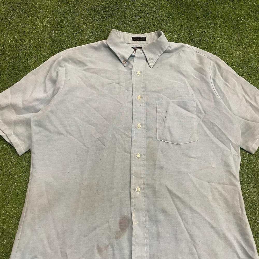 Wrangler Vintage Thrashed Wrangler Button Up Shirt - image 2