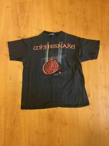 Band Tees × Vintage Vintage 1990 Whitesnake Brocku