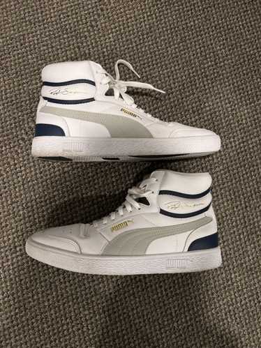  PUMA Mens Ralph Sampson Customize High Sneakers Shoes Casual -  White - Size 4.5 M