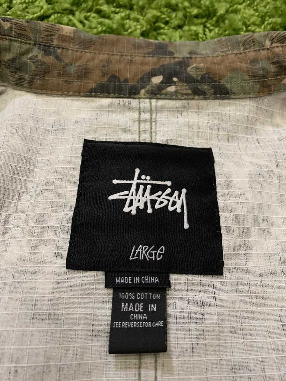 Streetwear × Stussy × Vintage Rare Stussy Camo Mi… - image 6