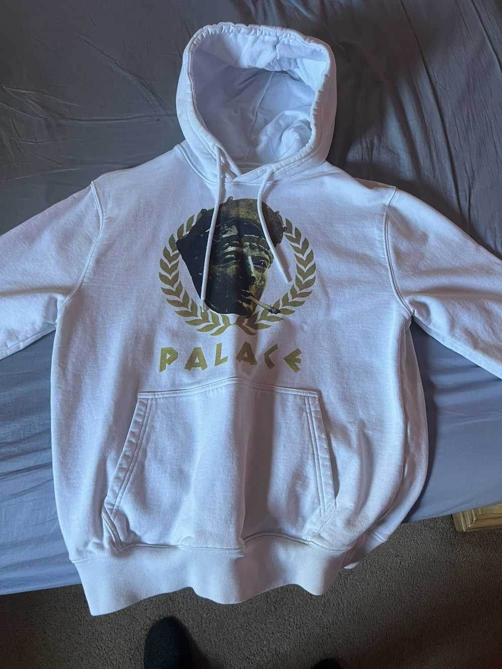 Palace White Palace Hoodie - image 1