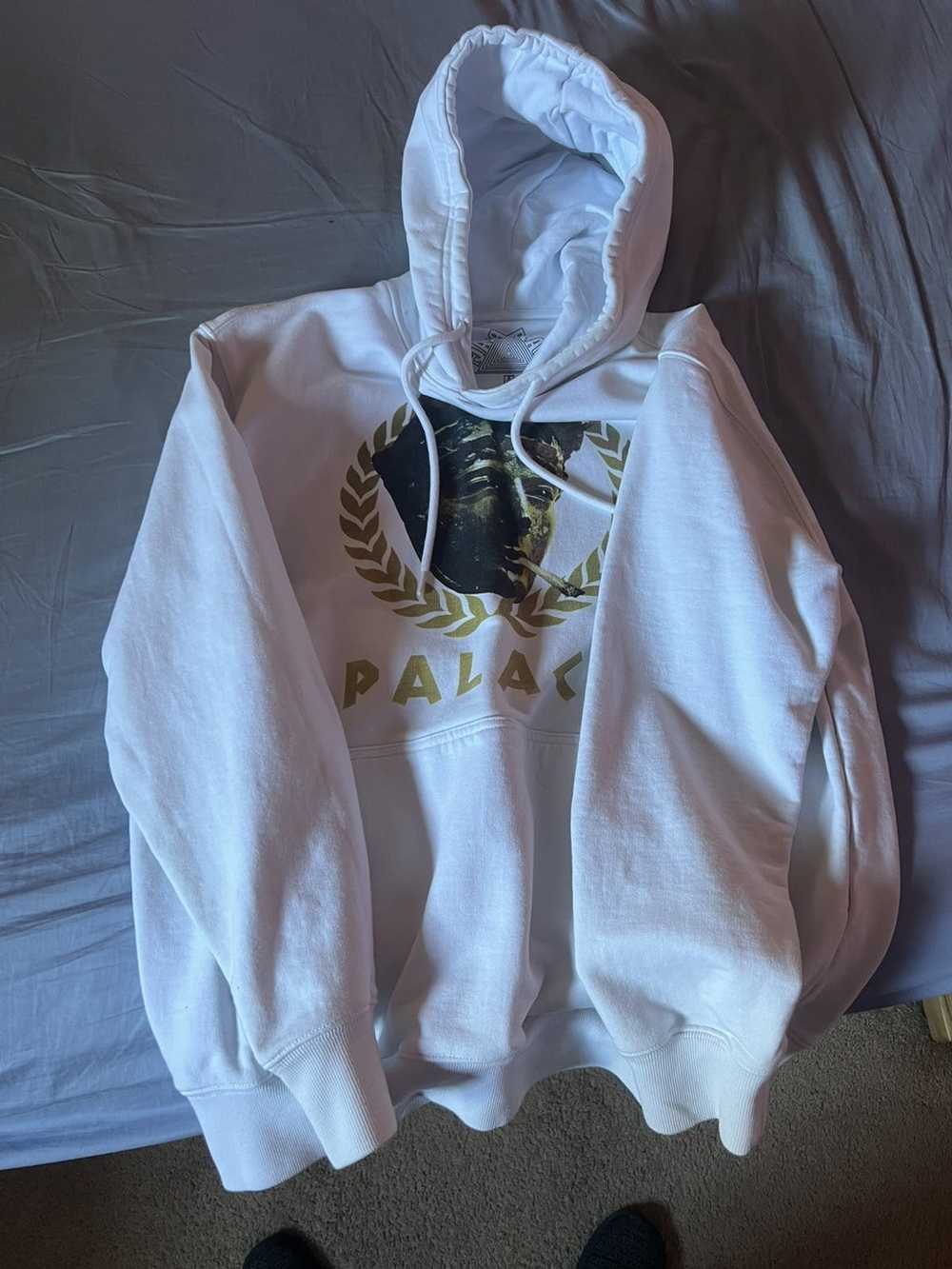 Palace White Palace Hoodie - image 2