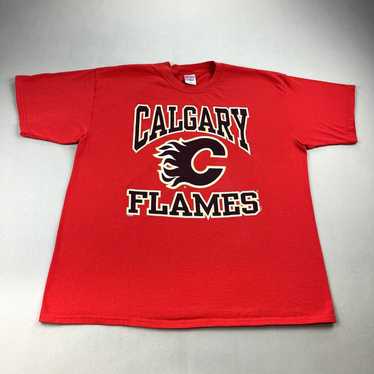 Vintage Calgary Flames Clothing, Flames Retro Shirts, Vintage Hats &  Apparel