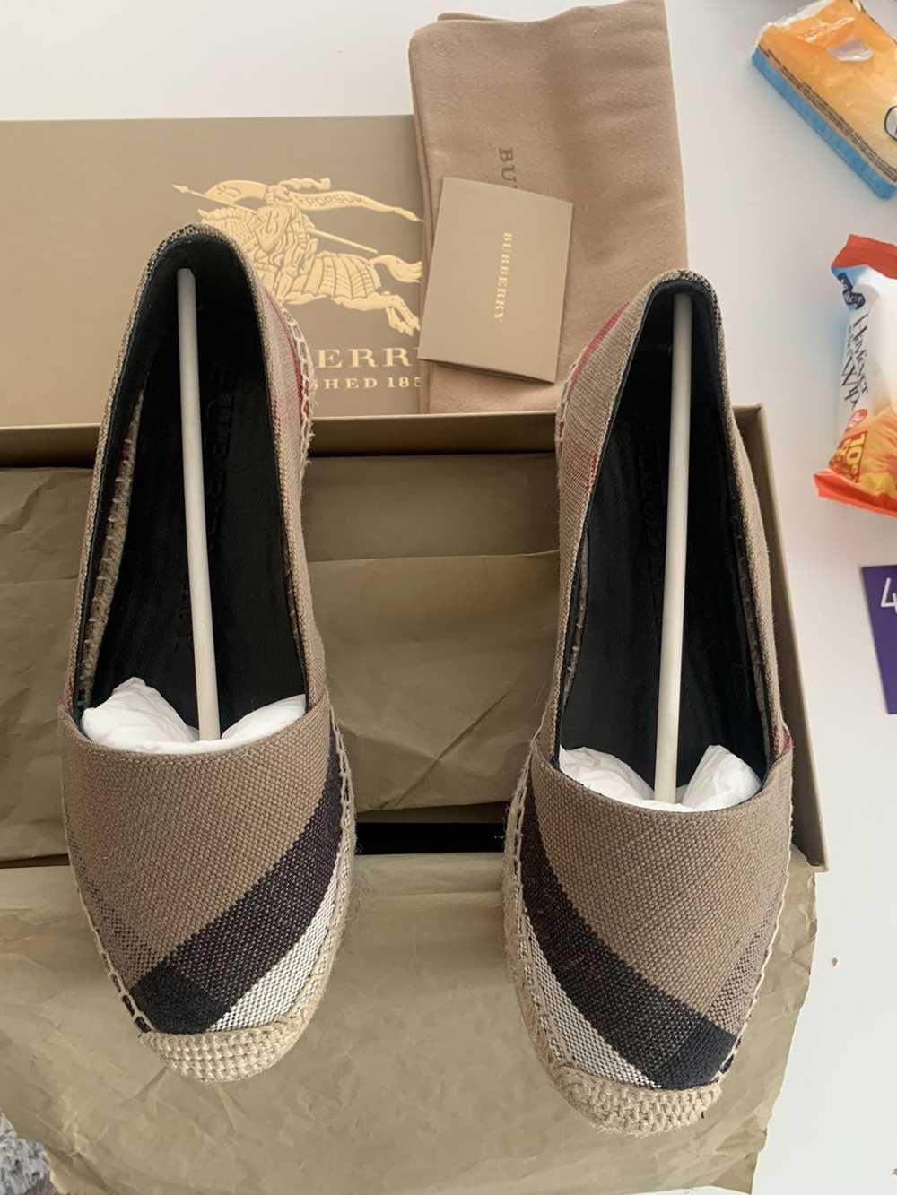 Burberry Burberry Hodgeson check espadrille - image 1