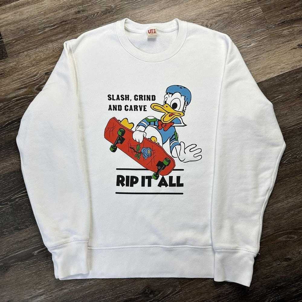 Disney × Uniqlo disney donald sweatshirt - image 2