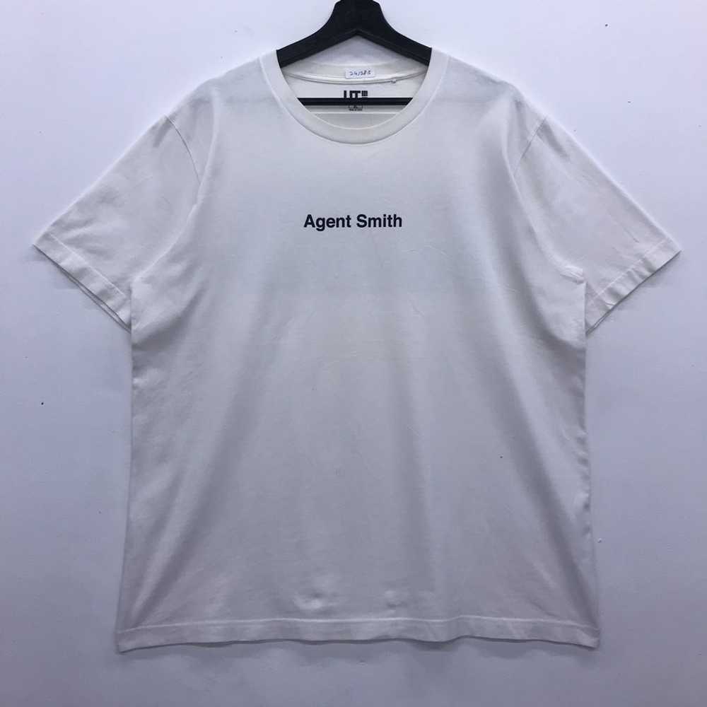 Movie × Uniqlo Rare!! Uniqlo X Agent Smith T-shirt - image 7