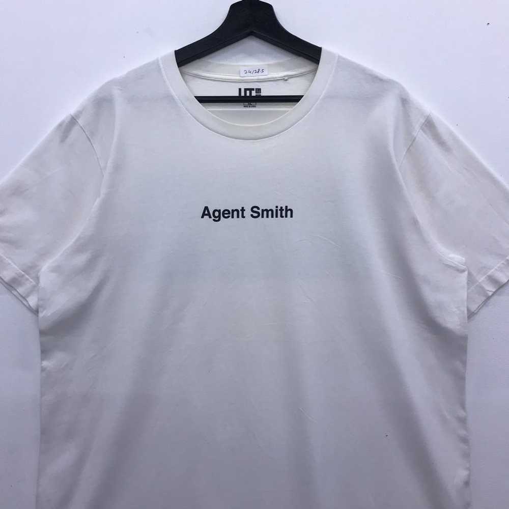 Movie × Uniqlo Rare!! Uniqlo X Agent Smith T-shirt - image 8