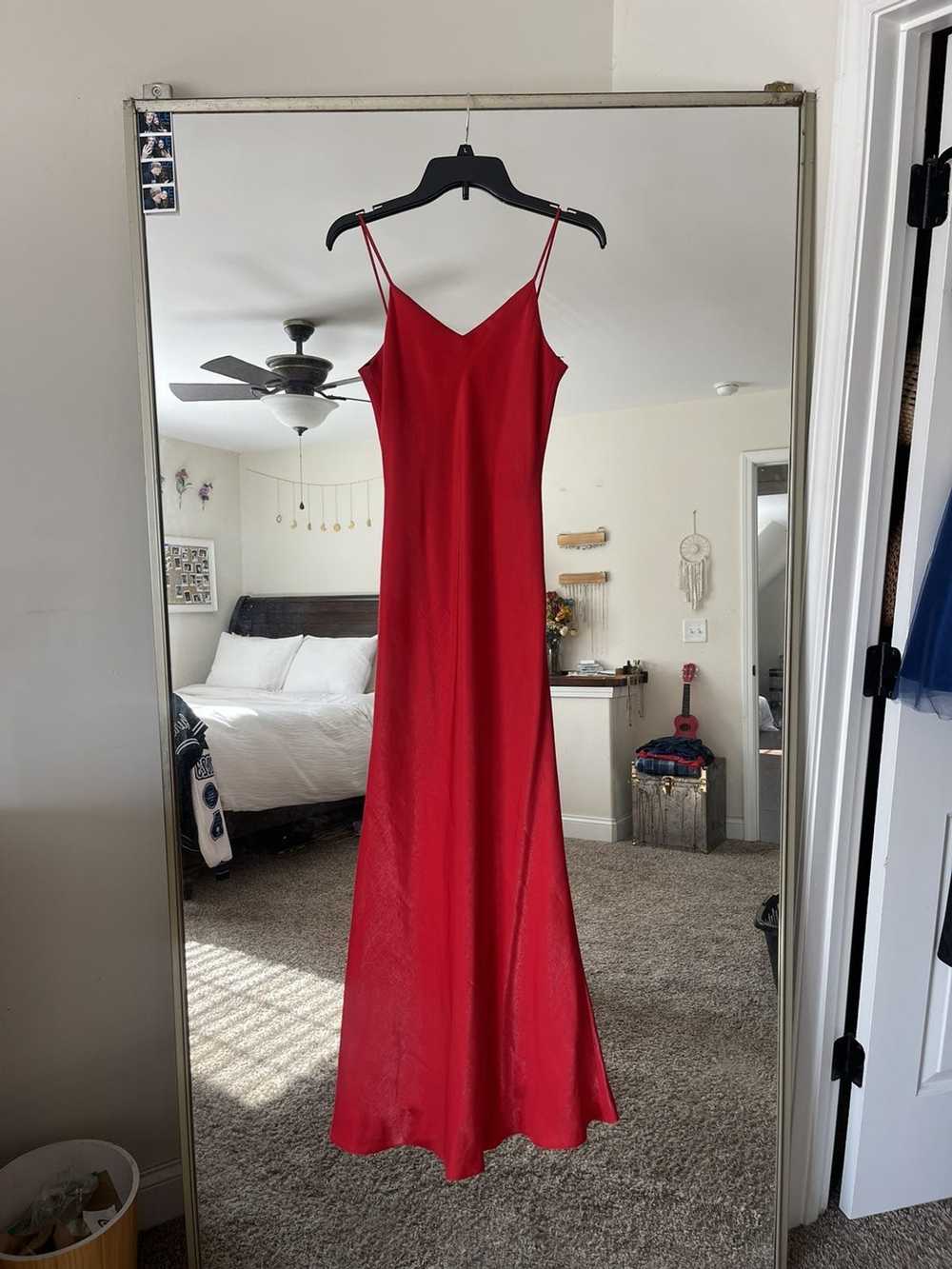 Other Niki Lavis Red Vintage Prom or Formal Dress - image 3