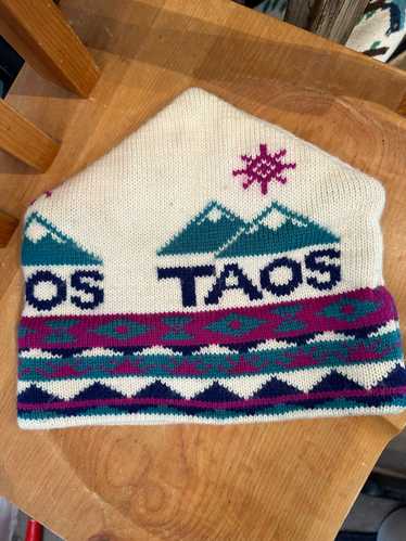 1980's Taos Ski Area Wool Cap - image 1