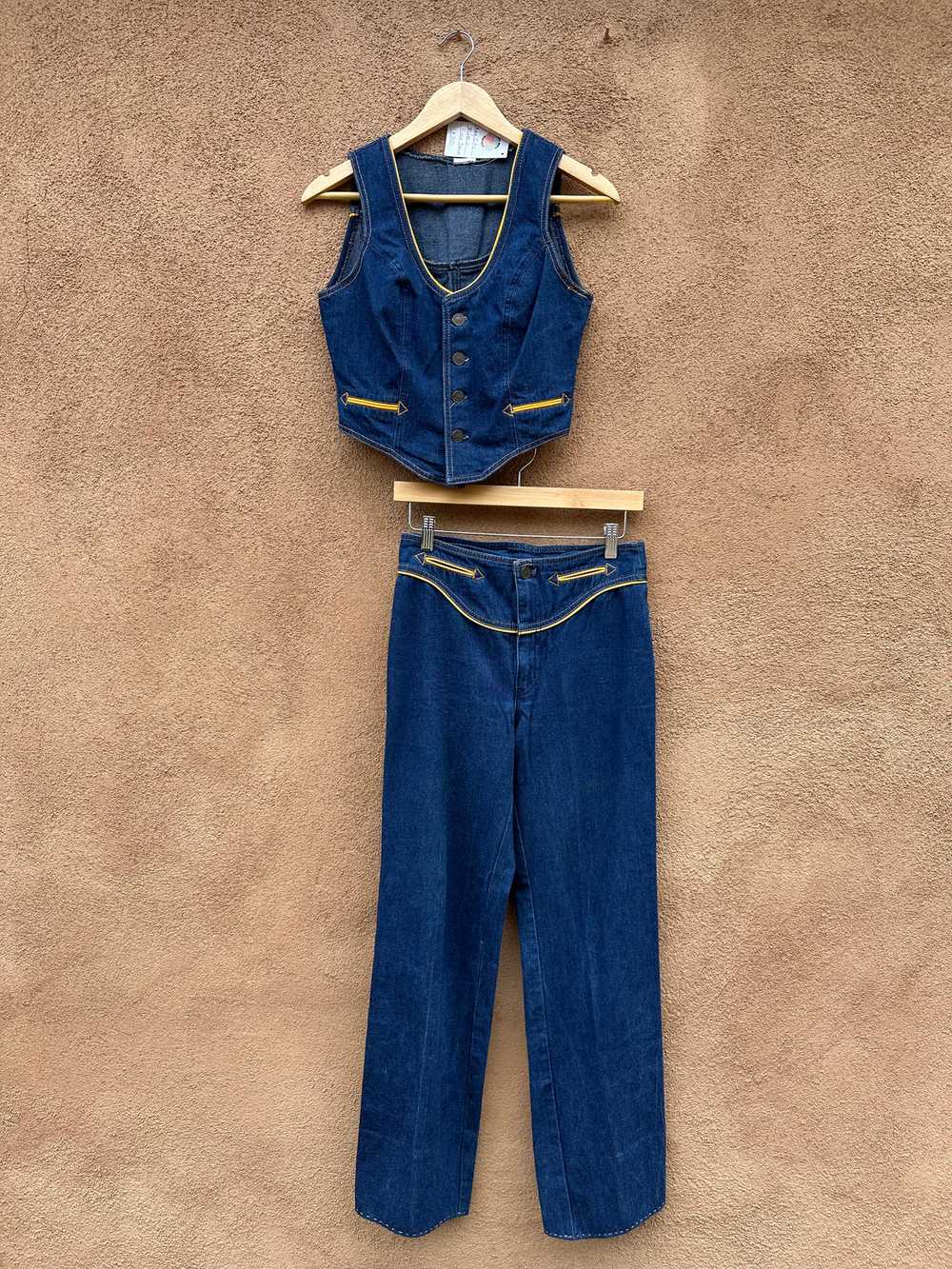 Rag City Blues 2-Piece Denim Set - Gem