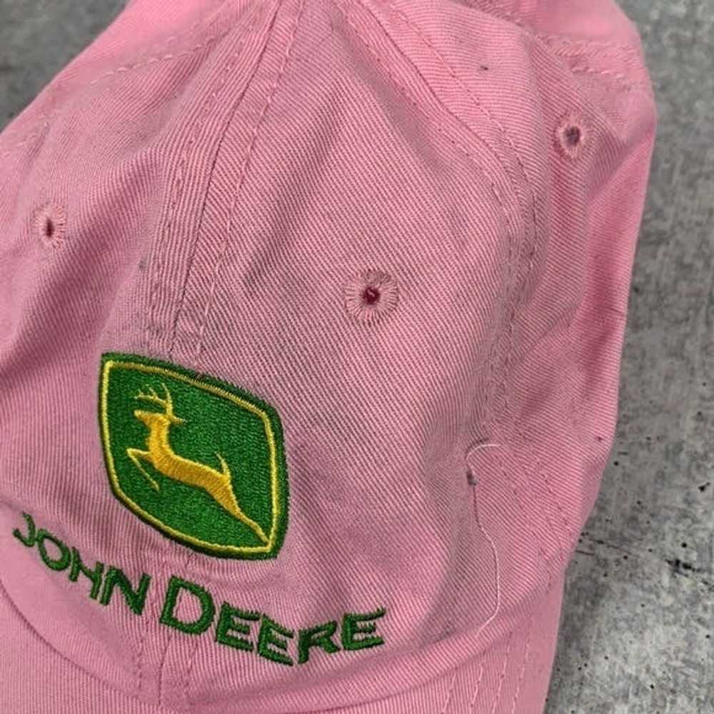 John Deere John Deere Pink Womens Cotton Green Em… - image 3