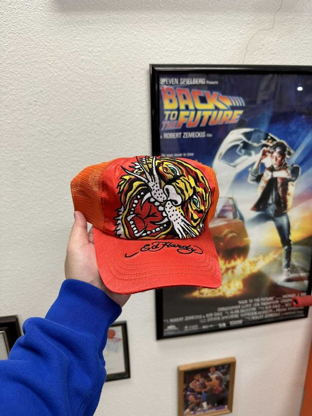 Ed Hardy × Vintage Ed Hardy trucker hat - image 1