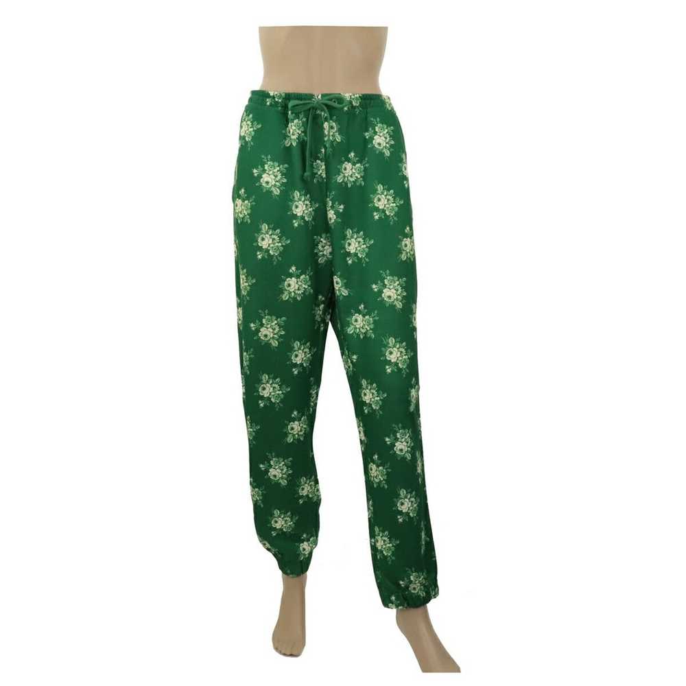 Gucci GUCCI Floral Sideline Jogger Pants Jersey55… - image 1
