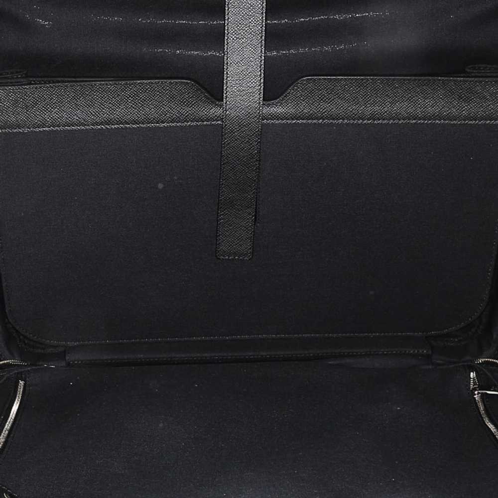 Louis Vuitton Valise rigid suitcase in black taig… - image 3