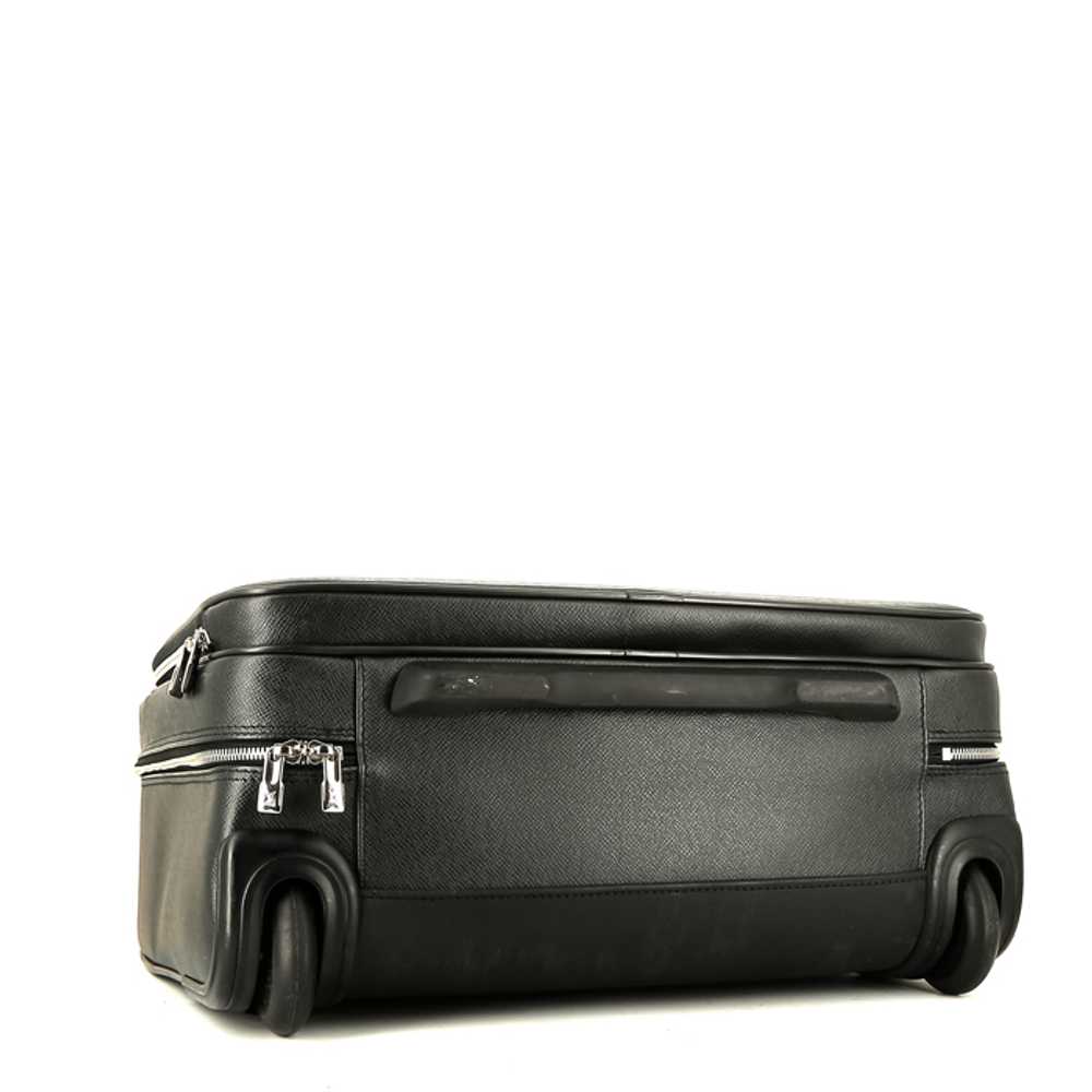 Louis Vuitton Valise rigid suitcase in black taig… - image 5