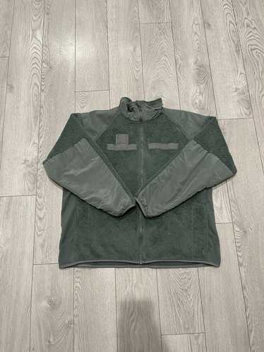 Military × Vintage Patch Fleece