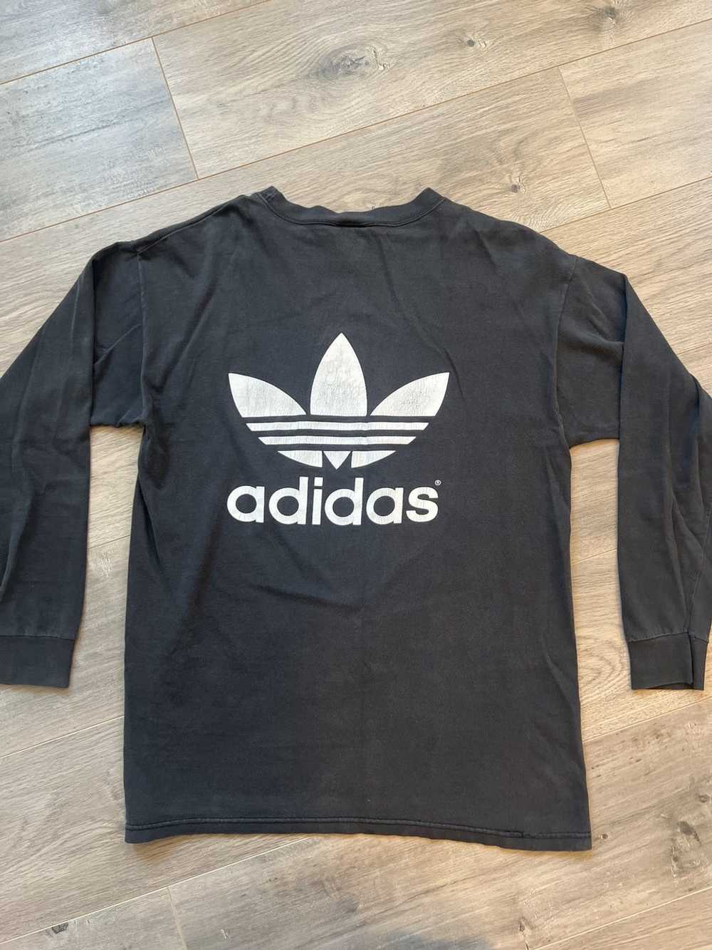 Adidas Vintage Adidas long sleeve shirt - image 5