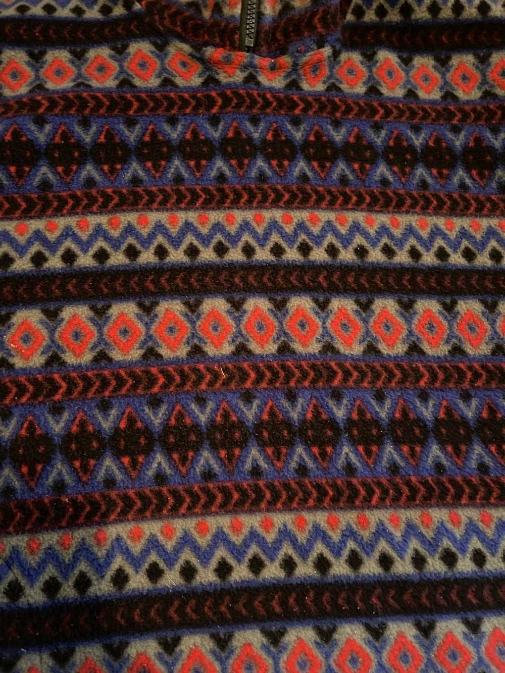 Hype × Vintage Vintage 90s Aztec Fleece Pullover - image 2
