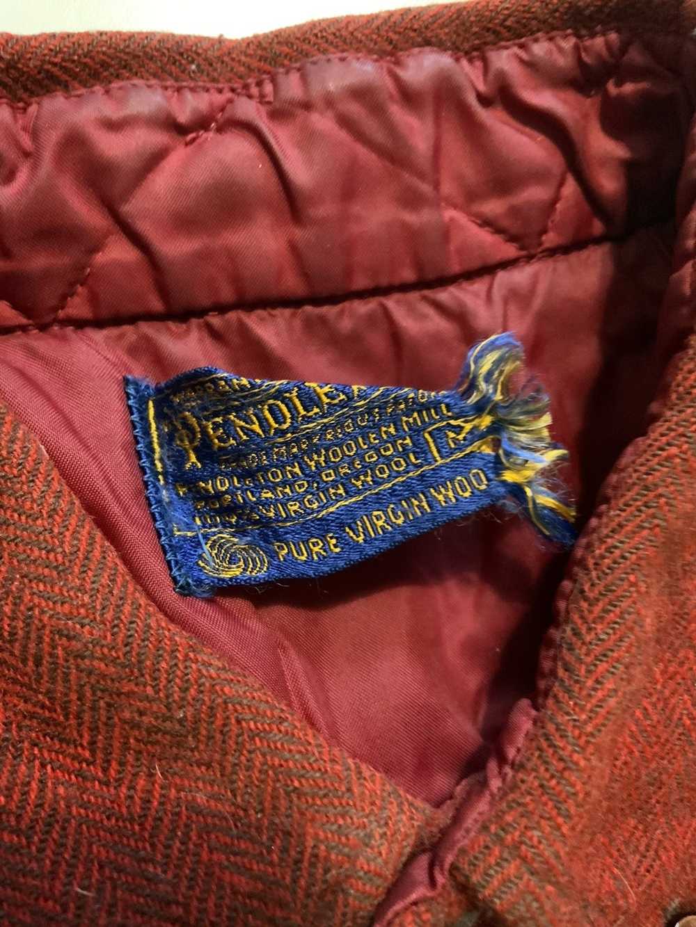 Pendleton × Vintage Vintage Pendleton Herringbone… - image 6