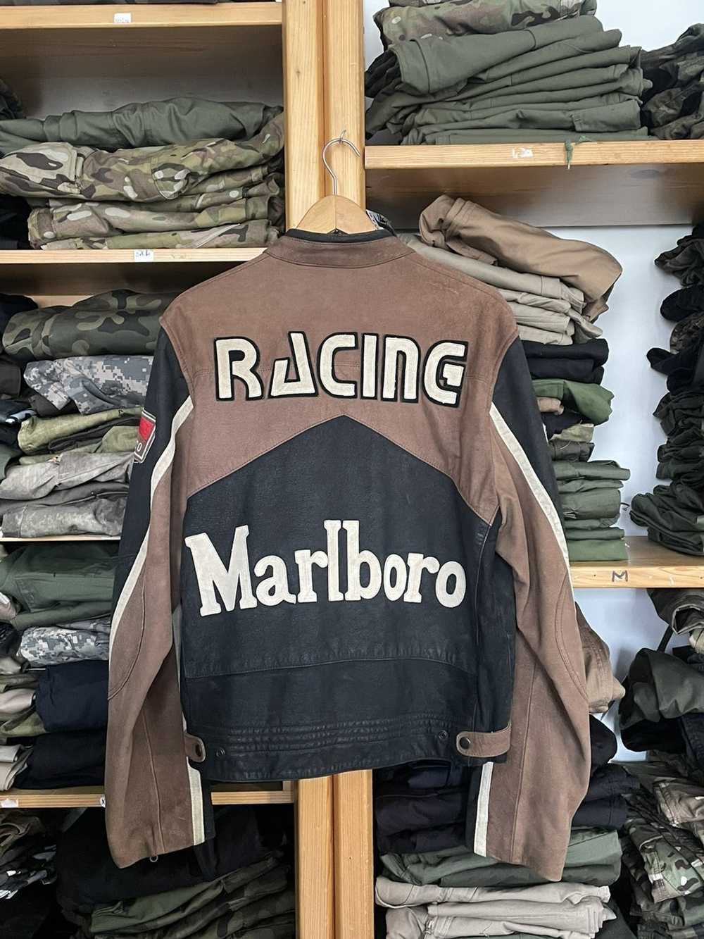 Leather Jacket × Racing × Vintage Vintage Marlbor… - image 2