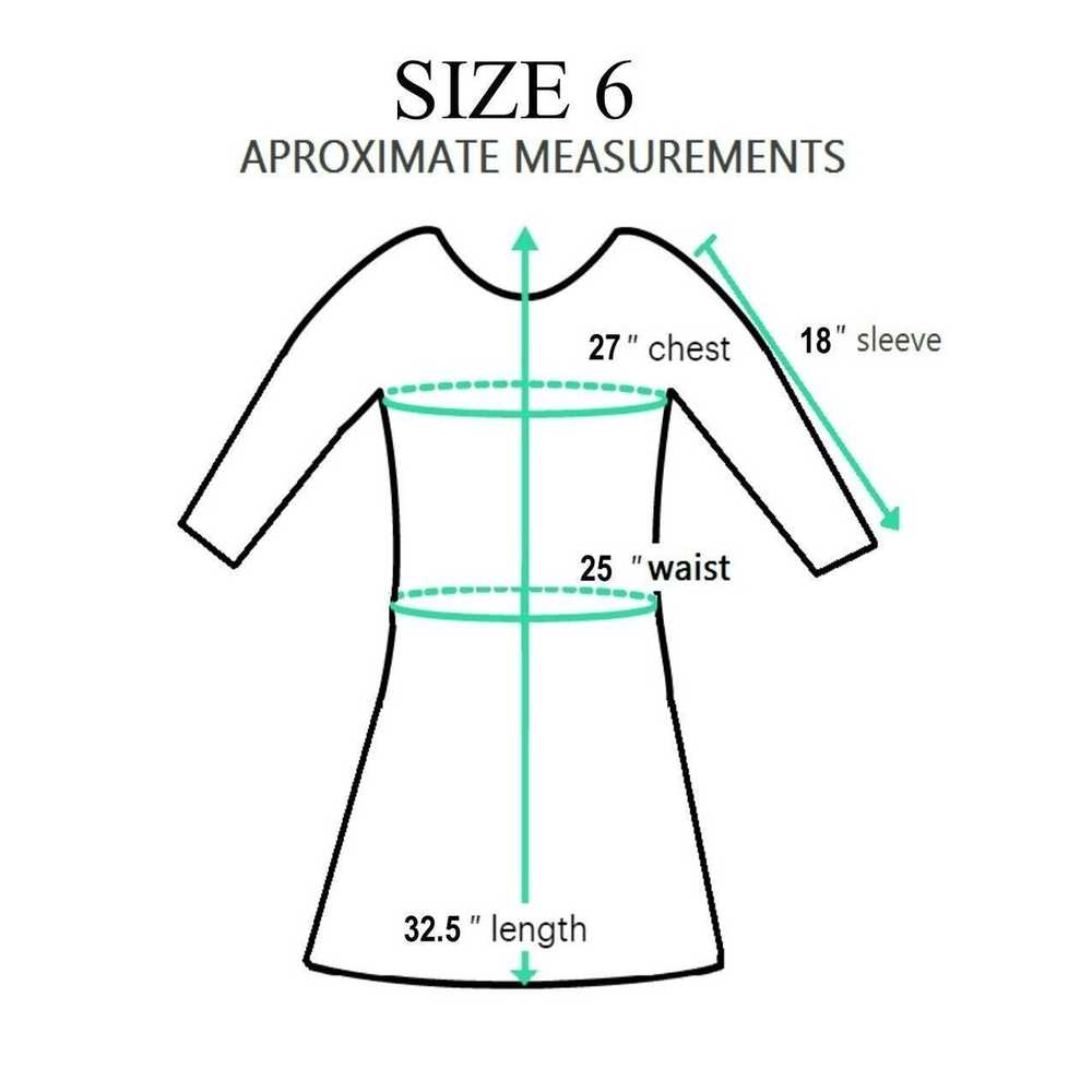 Designer Size S Women's Parisian denim puff sleev… - image 4