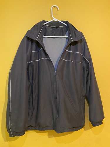TEK GEAR Jacket Men's Medium Maroon Full Zip Mock Neck Active Coat