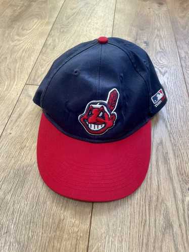 Cleveland Indians Chief Wahoo Banned logo 1995 World Series Fitted