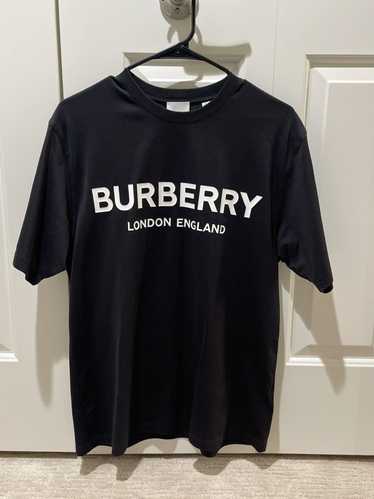 Burberry BURBERRY LOGO PRINT T SHIRT BLACK SMALL