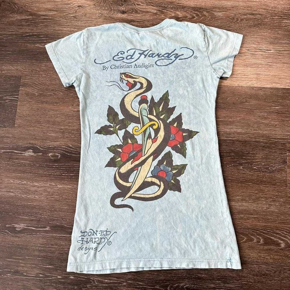 Ed Hardy × Vintage vintage ed hardy t-shirt - image 2