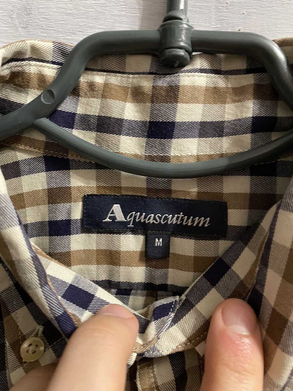 Aquascutum × Avant Garde × Vintage Shirt Aquascut… - image 8