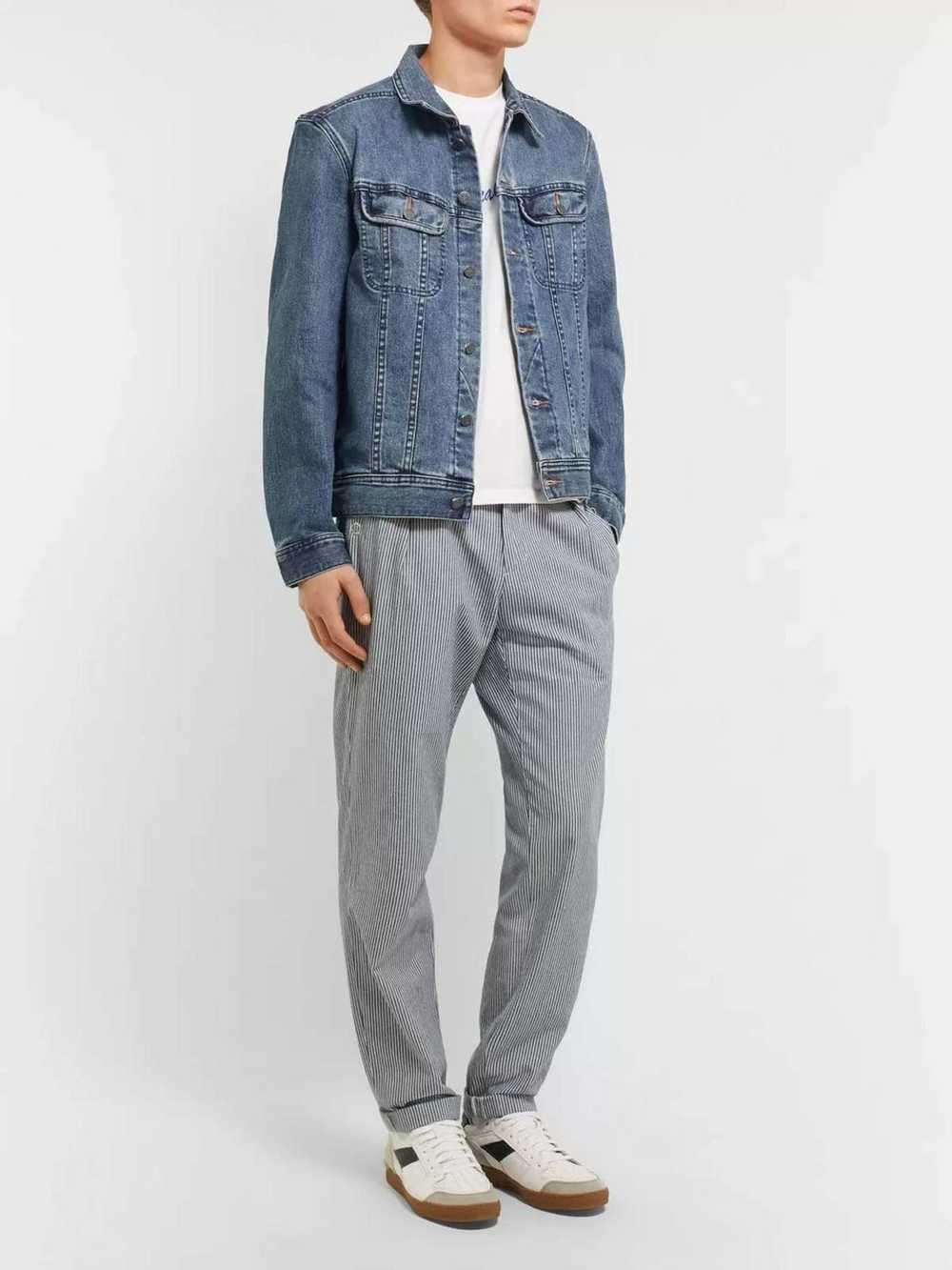 A.P.C. A.P.C. Fitted Denim Jacket - image 11