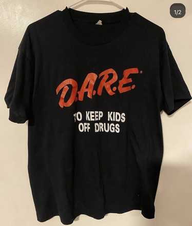 Vintage Vintage 1980s DARE T-Shirt Single Stitched