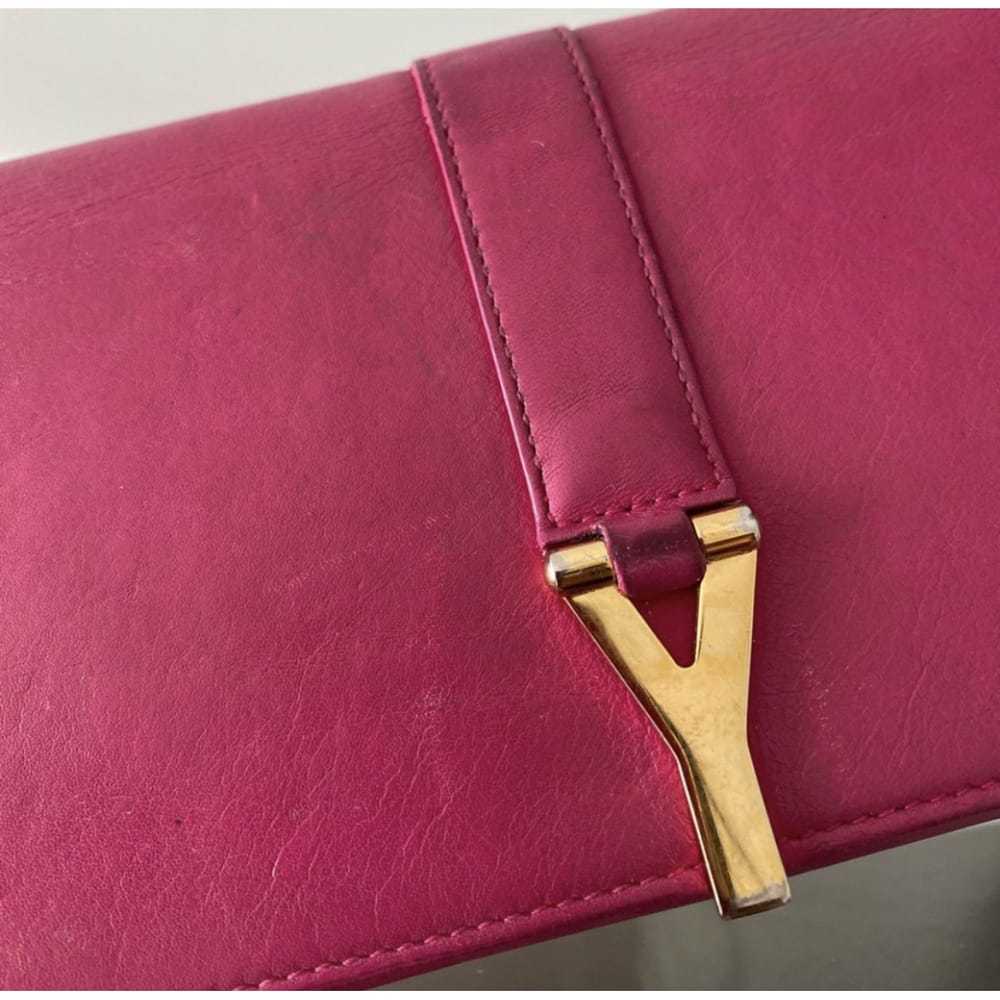Saint Laurent Ysl line leather wallet - image 2