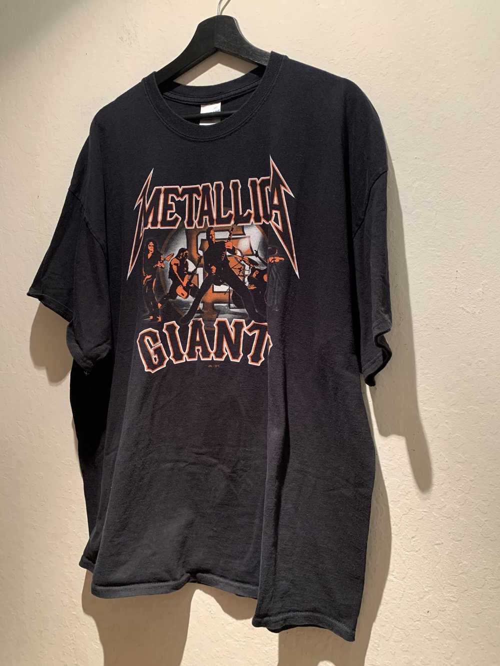 MLB San Francisco Giants Metallica 'Vulturus' Logo T-Shirt (L)