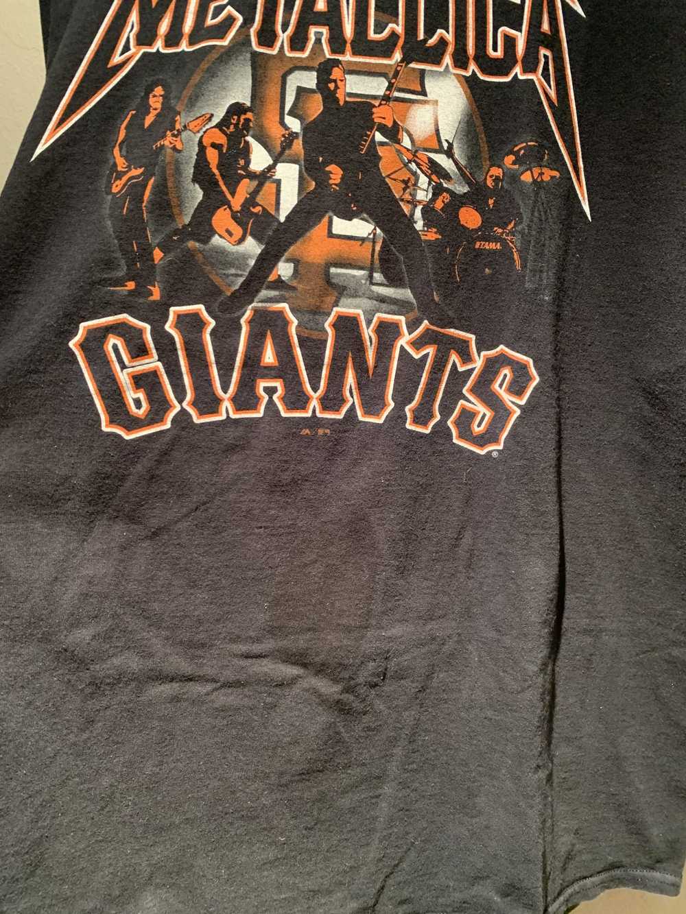 RARE Official San Francisco Giants Metallica Jersey Patch Stadium Concert  Tour