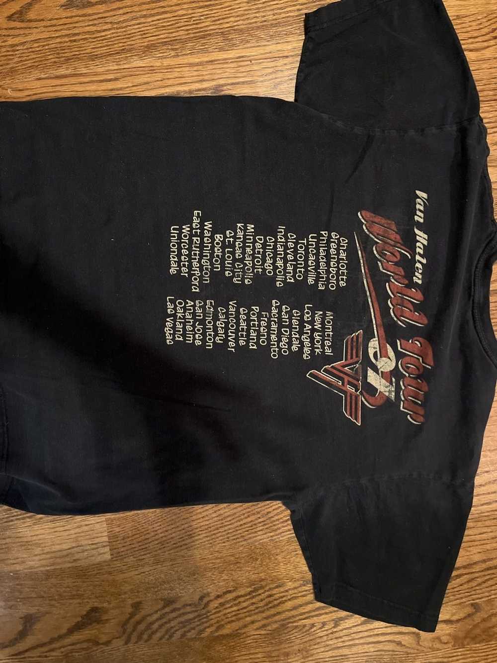 Vintage 2007 Van Halen World Tour Shirt - Gem