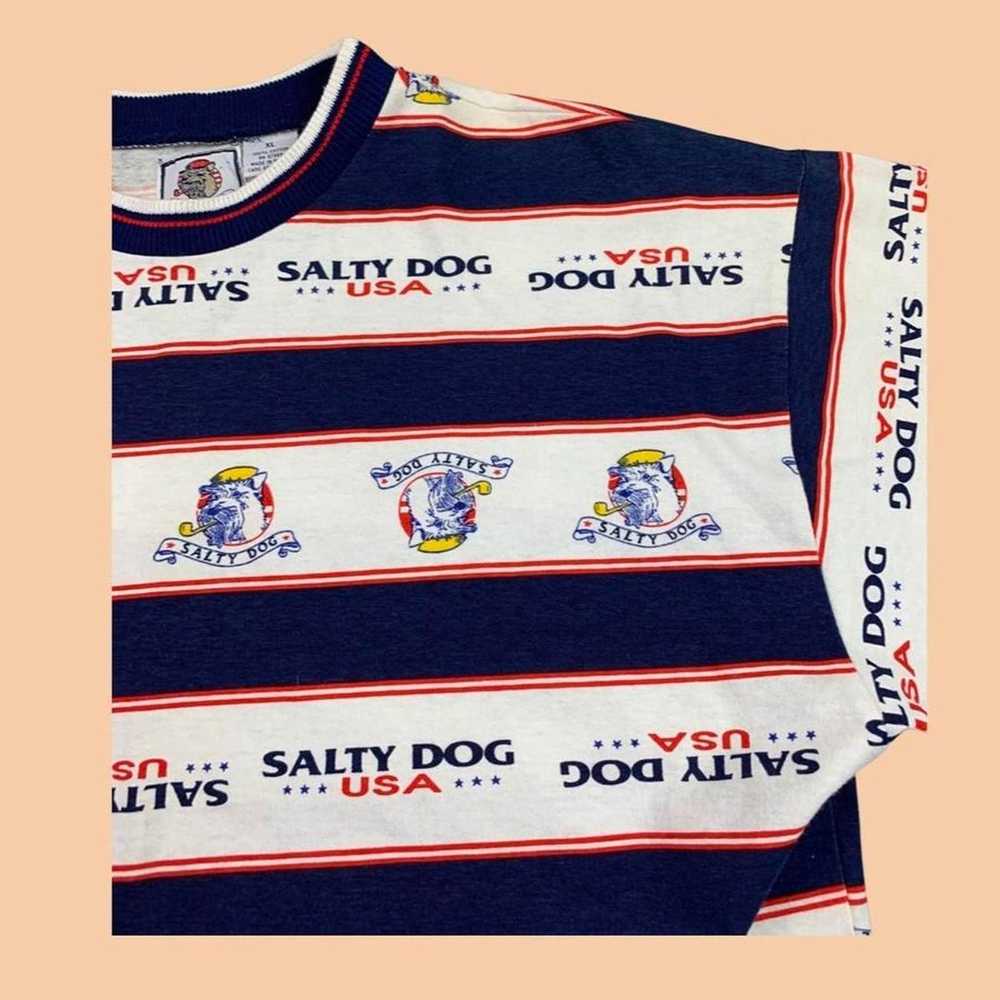 Vintage Vintage 90s salty dog T-shirt - image 2