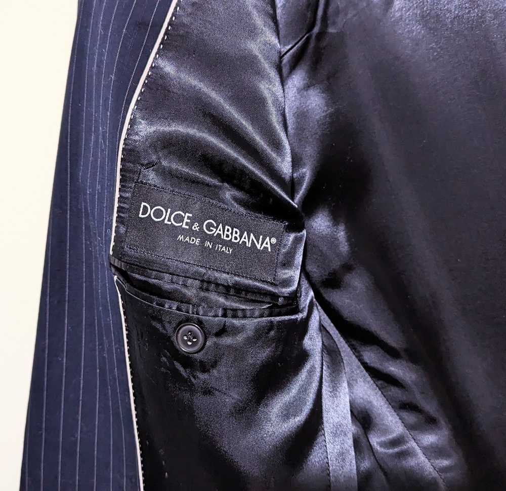 Dolce & Gabbana Peak Lapel 2-button Striped Jacke… - image 2