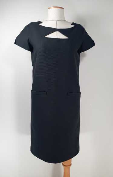 Courreges Black Cotton Dress