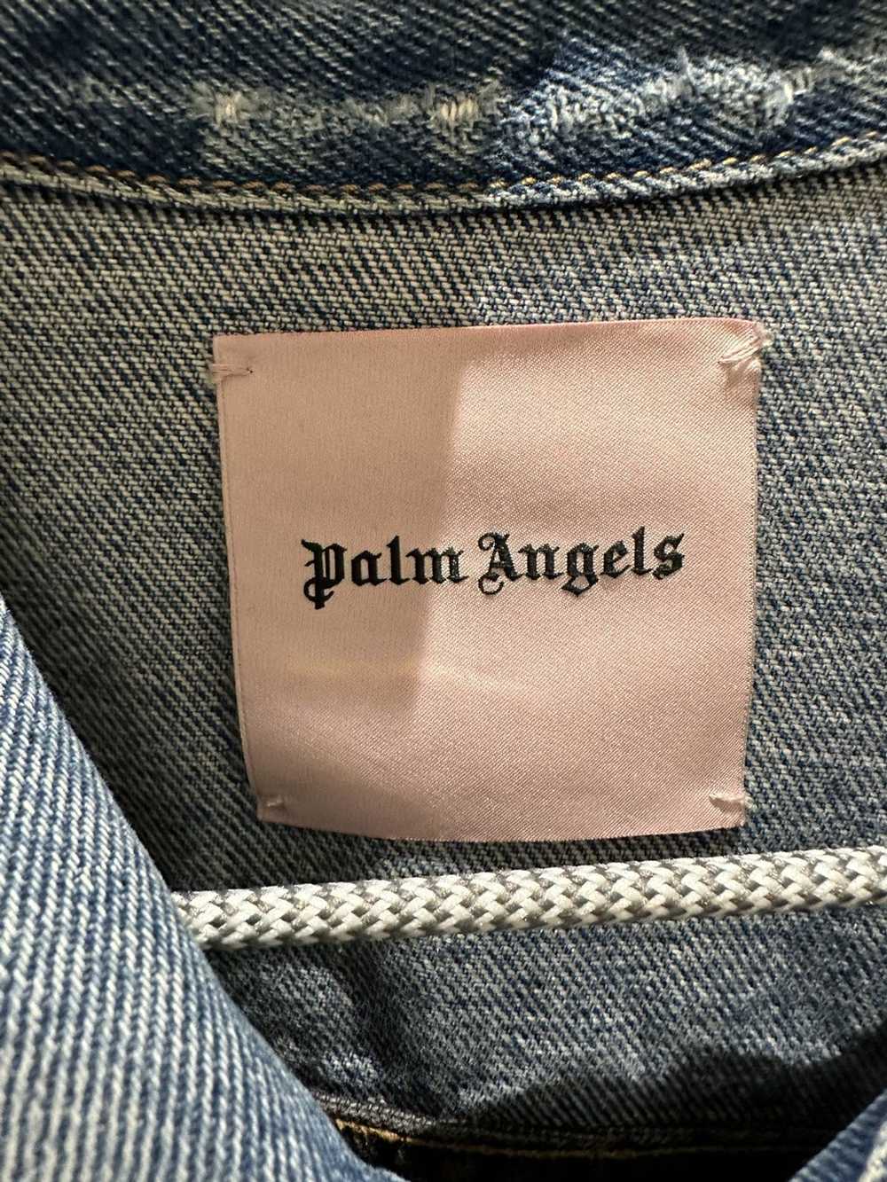 Palm Angels Palm Angels Legalize It Denim Jacket - image 3