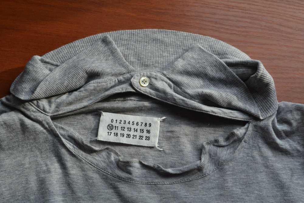 Maison Margiela long gray t-shirt - image 2