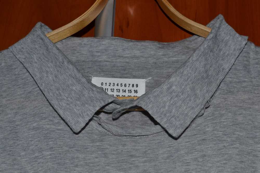 Maison Margiela long gray t-shirt - image 3