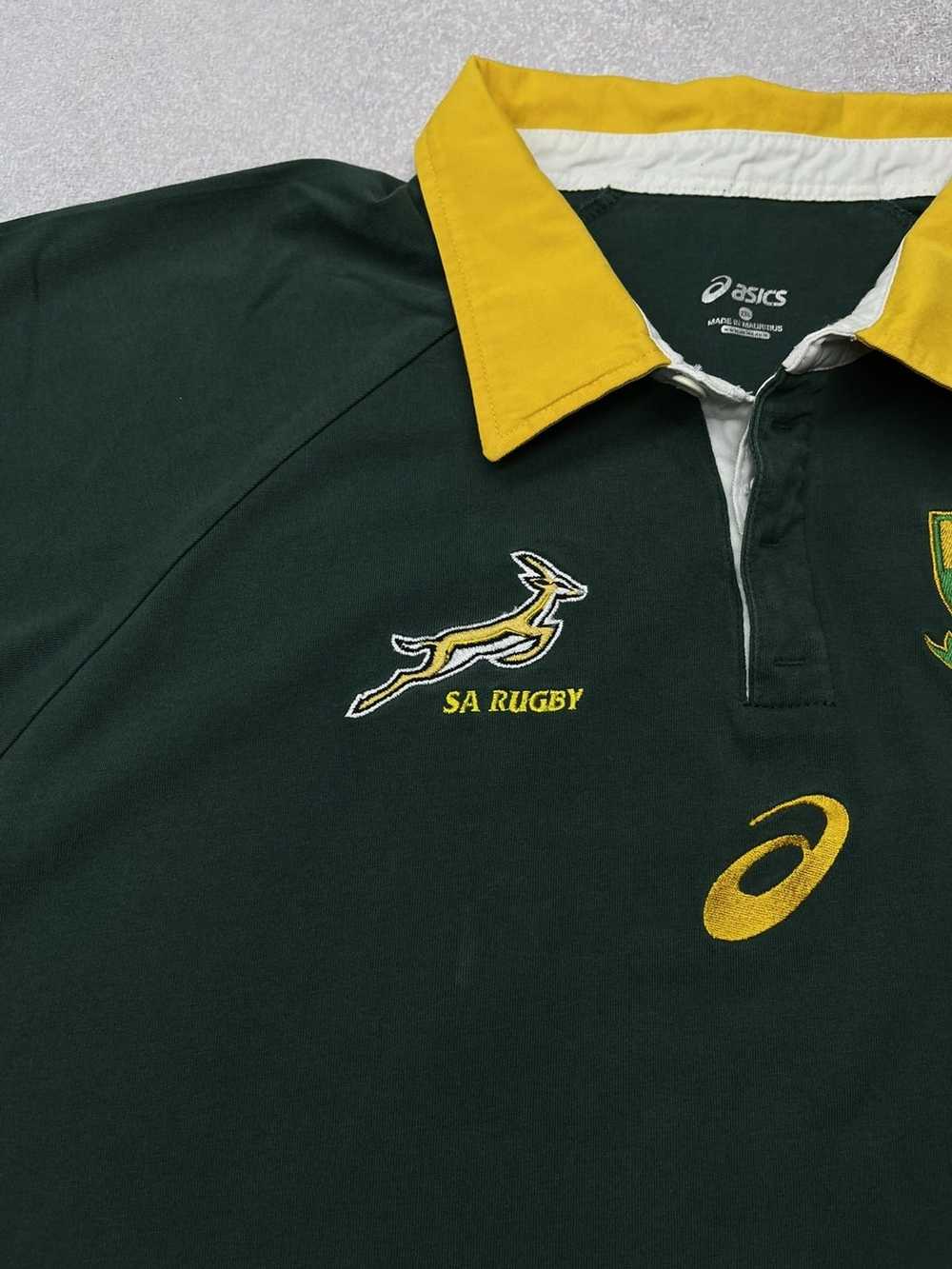 Asics × Soccer Jersey × Vintage Asics Sa Rugby So… - image 3