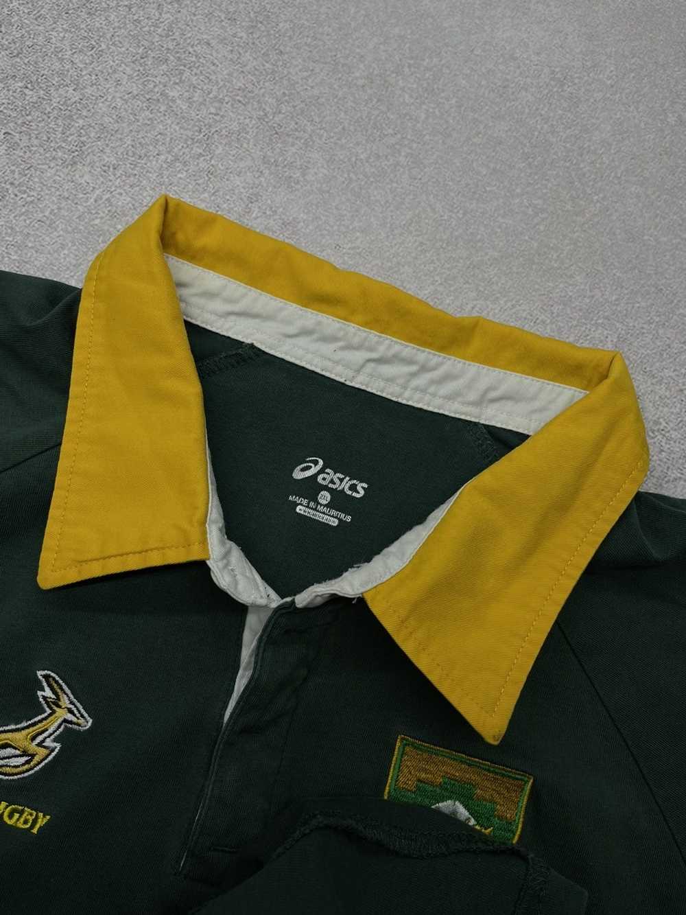 Asics × Soccer Jersey × Vintage Asics Sa Rugby So… - image 5