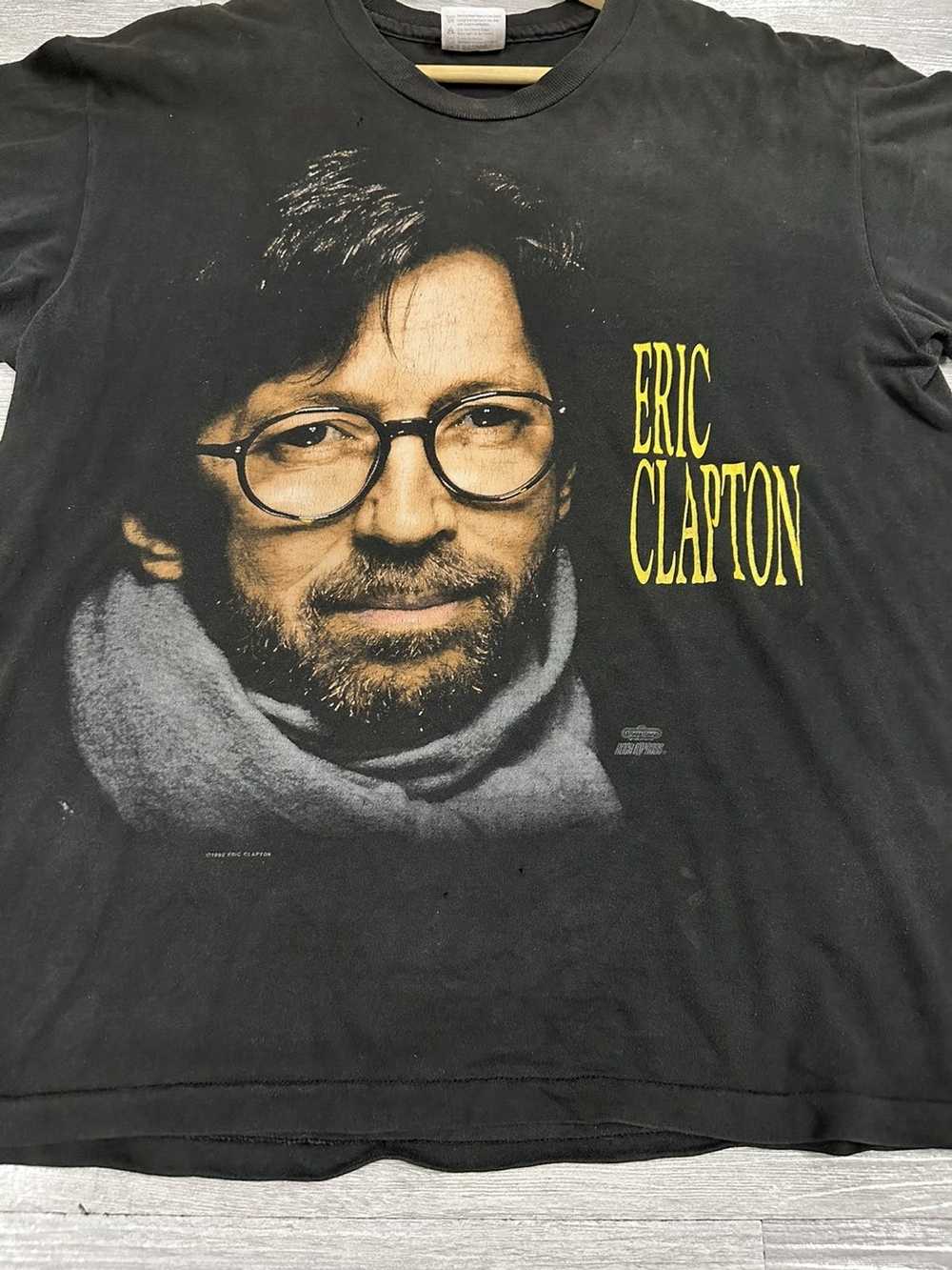 Band Tees × Vintage Vintage 1992 Eric Clapton Tou… - image 2