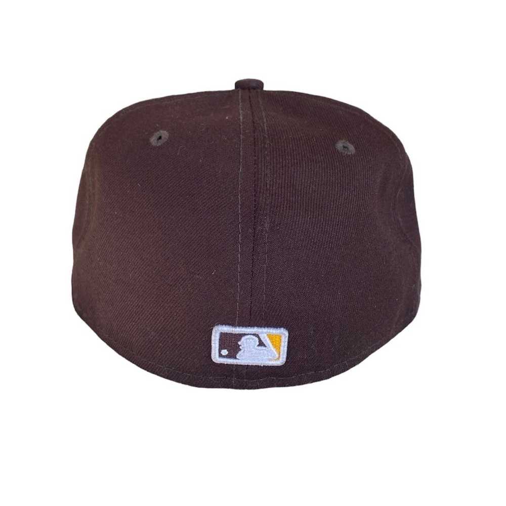 New Era San Diego Padres 7 1/4 New Era Fitted Hat - image 4