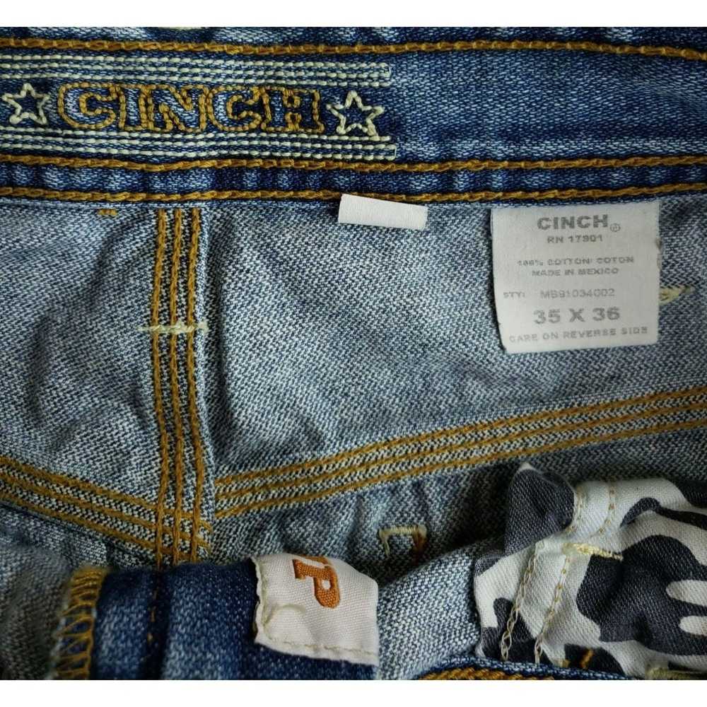 Cinch Cinch Relaxed Fit Jeans Men's Size 34/36 Di… - image 8