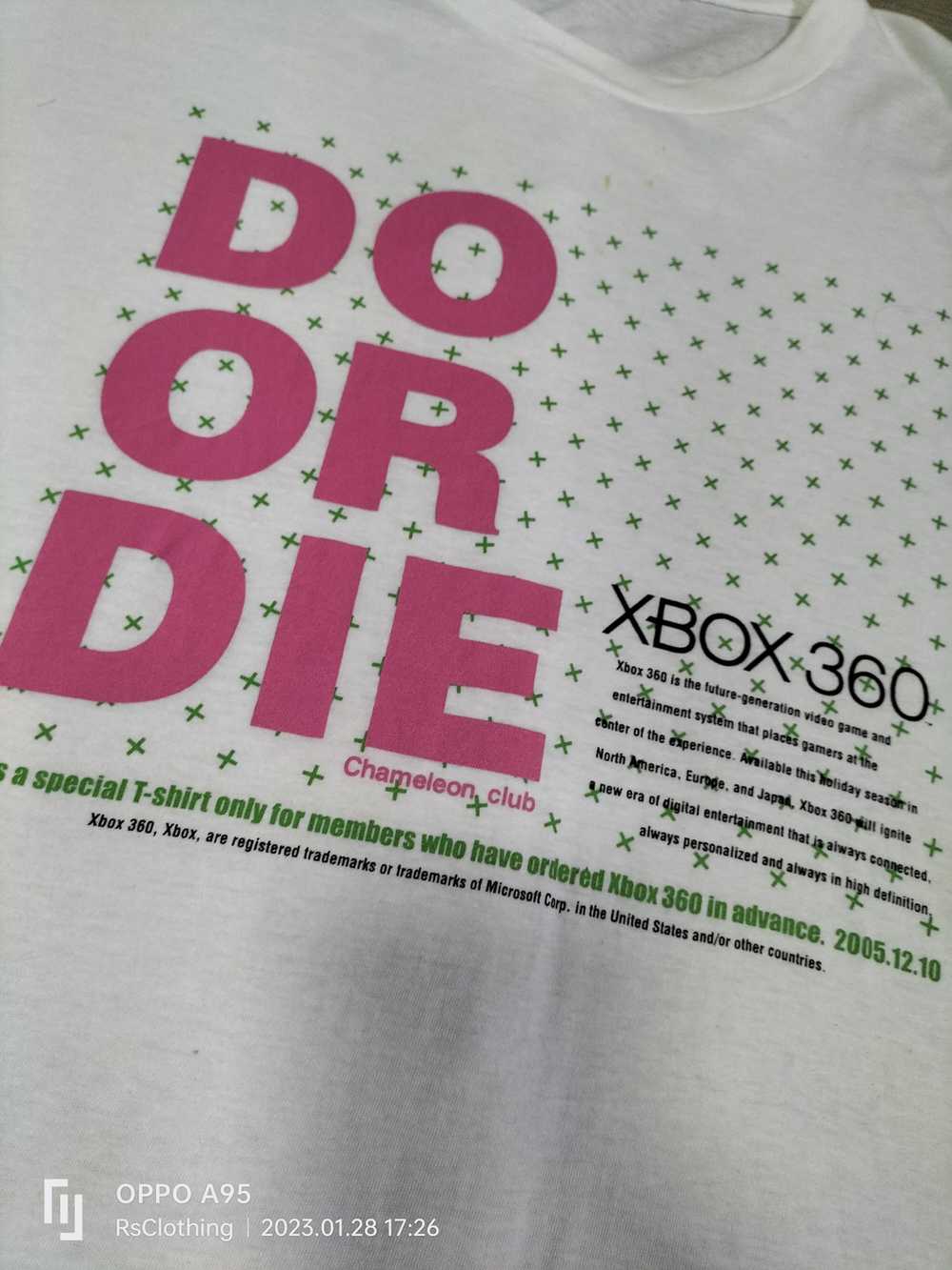 Exclusive Game × Xbox 360 X BOX 360 DO OR DIE T-S… - image 2