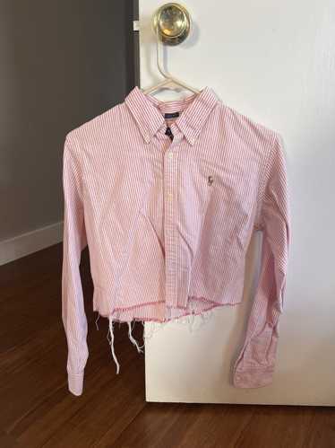 Polo Ralph Lauren Pink Polo Cropped