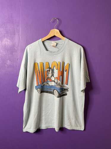 Mustang × Vintage Vintage 90s Mustang Mach 1 car t